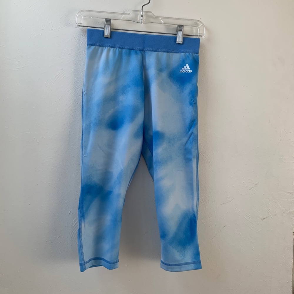 Adidas Tech Fit Cloud Print Leggings - Picture 2 of 13